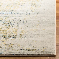 Evoke Distressed Medallion 4' X 6' Area Rug