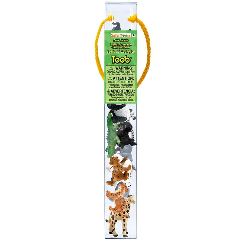 12 Pack: Safari Ltd® TOOBS® Zoo Babies Set