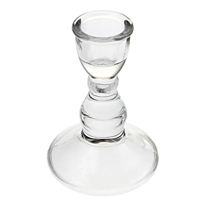 3.5" Glass Taper Candle Holder by Ashland®