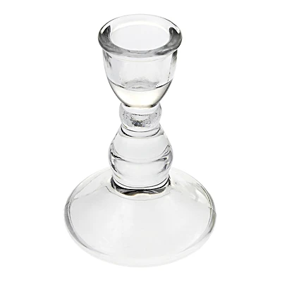 3.5" Glass Taper Candle Holder by Ashland®