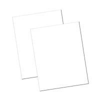 Pacon® 22" x 28" Pearl White Railroad Poster Board, 100 Count