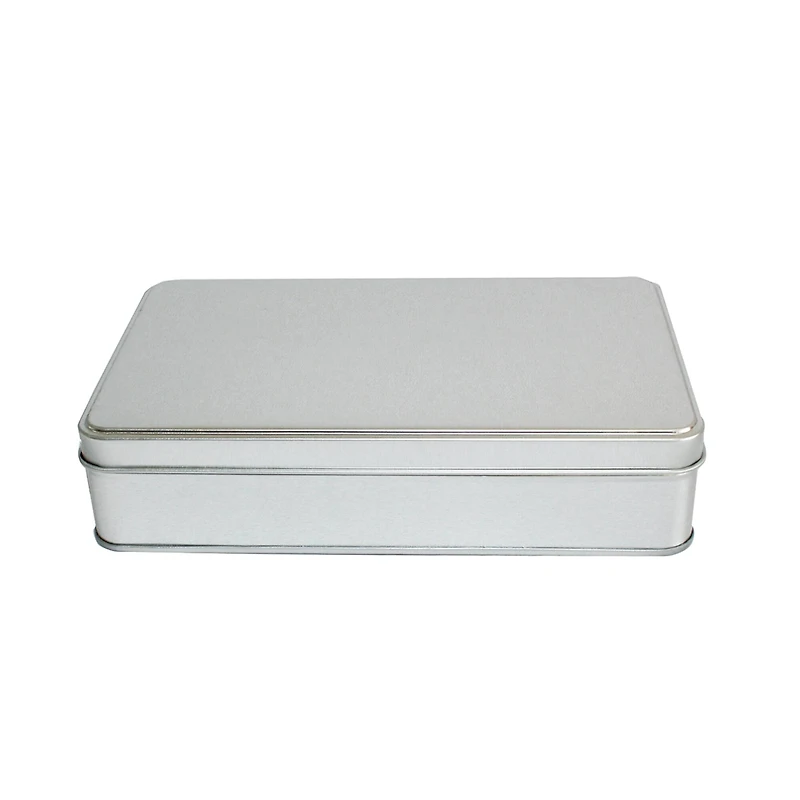 Small Square Silver Tin Container By Celebrate It™