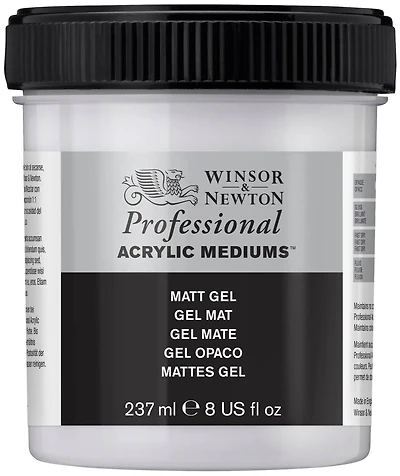 Winsor & Newton® Professional Acrylic Medium, Matte Gel