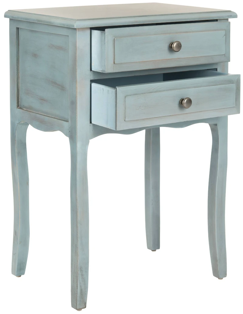 Lori End Table in Grey