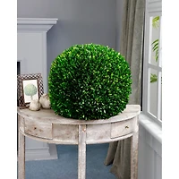 17" Preserved Boxwood Ball