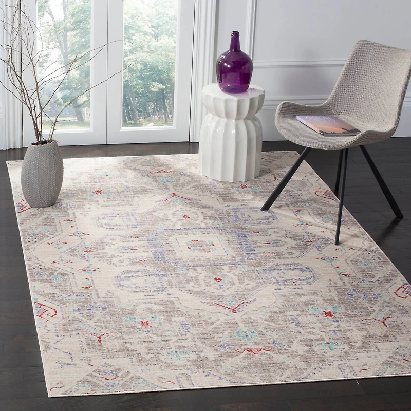 Windsor Modern Distressed 4' X 6' Area Rug