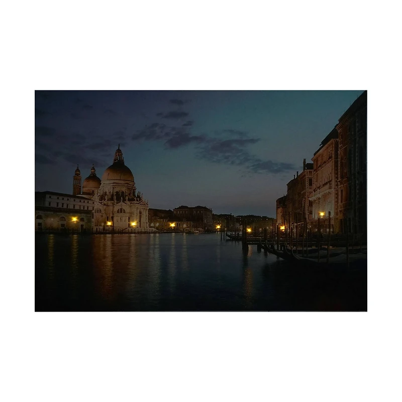 LED Lighted Venice City Italy Sunset Wall Art