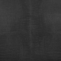 Reptile Faux Leather Vinyl, Black
