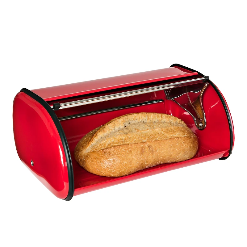 Honey Can Do Red Retro Bread Box