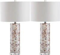 Boise Table Lamp Set in Cream