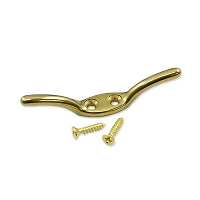 Solid Brass Cord Cleat - 2-1/4"