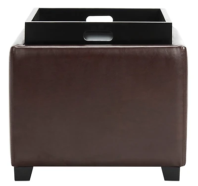 Bobbie Ottoman in Cordavan