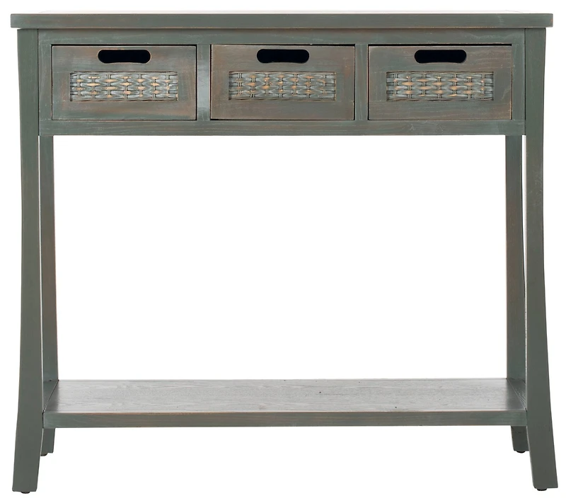 Autumn 3 Drawer Console in French Grey