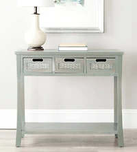 Autumn 3 Drawer Console in French Grey