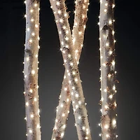 40ct. Warm White Silver Wire LED String Lights by Ashland®
