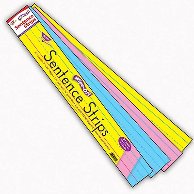 Multi-Color Wipe-Off® Sentence Strips