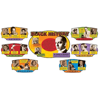 Trend Enterprises Black History Bulletin Board Set