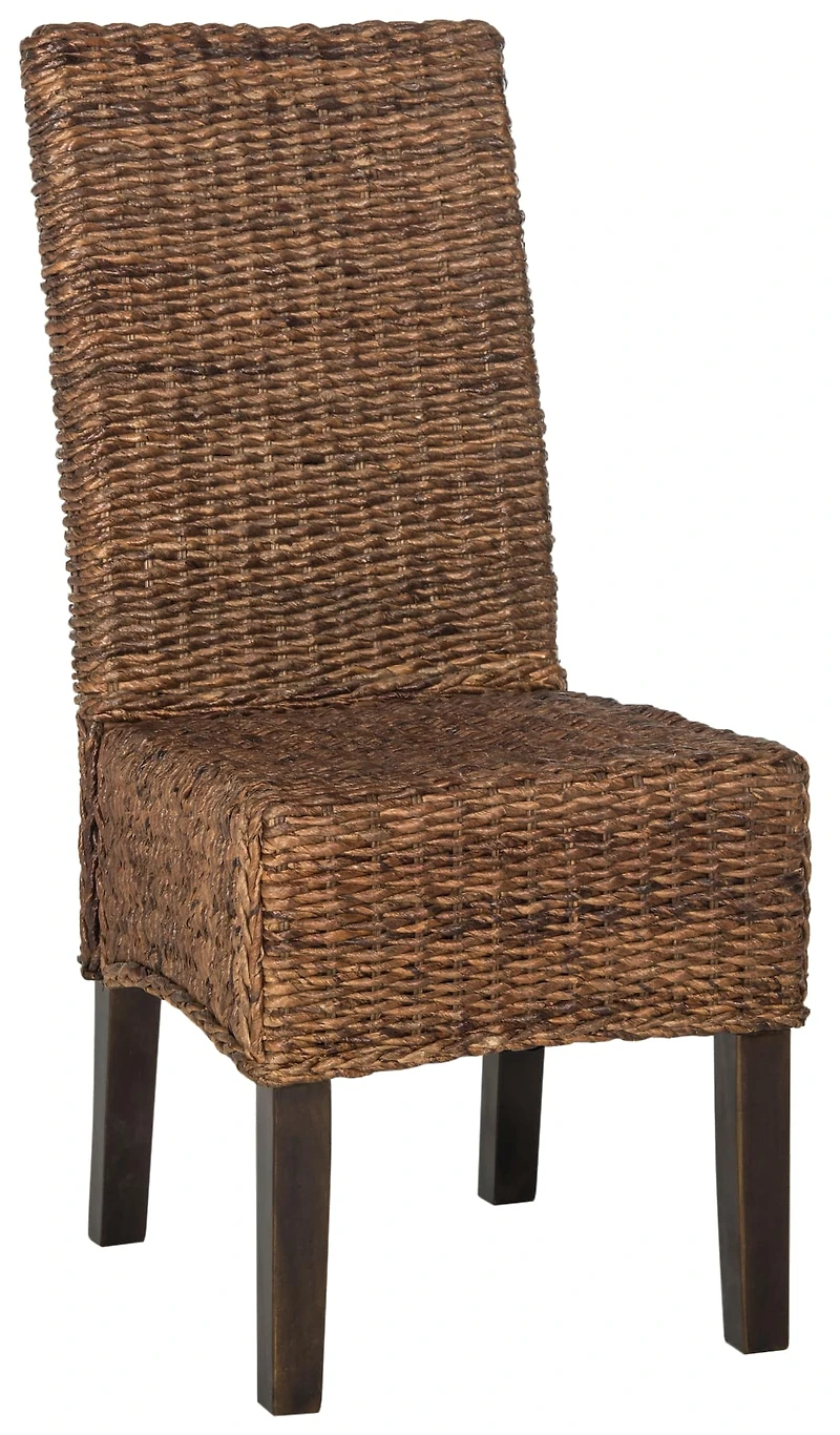 Avita Dining Chair Set of 2 in Brown