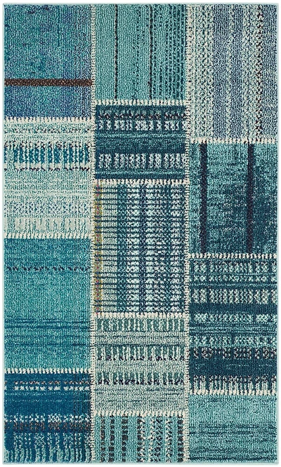 Monaco Block Transitional 3' X 5' Area Rug
