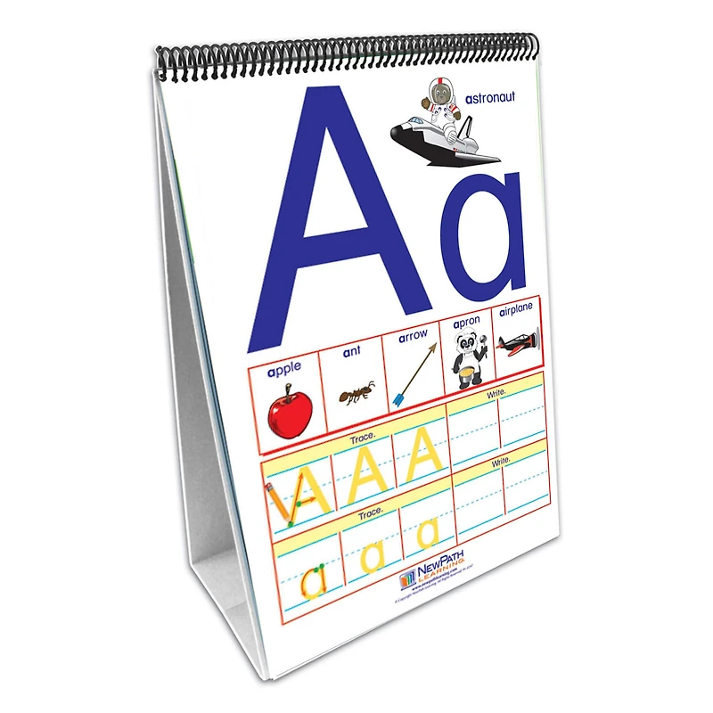 New Path Learning® English Language Arts Alphabet Flip Chart, Set of 5