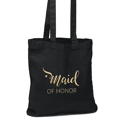 Hortense B. Hewitt Co. Maid of Honor Black Tote Bag