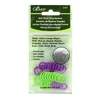 Clover Soft Stitch Ring Markers