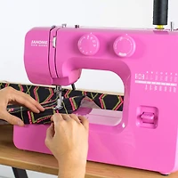 Janome® Pink Sorbet Easy-to-Use Sewing Machine