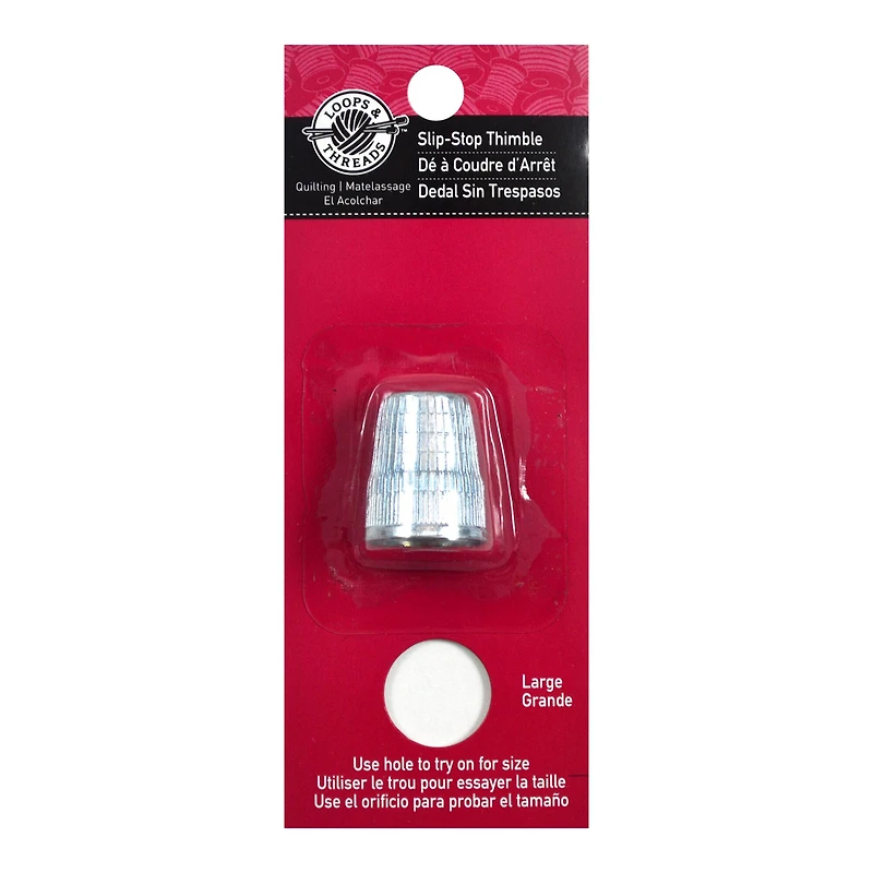 Large Slip-Stop Thimble by Loops & Threads®