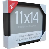 2 Pack Fundamentals 11" x 14" Black Shadow Boxes by Studio Décor®