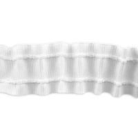 White 2 Cord Shirring Tape - 1"