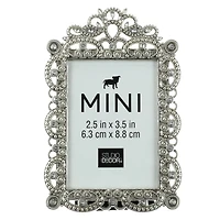 Antique Silver Mini Frame with Jewels by Studio Décor®