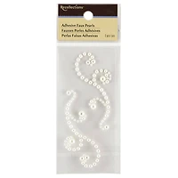 12 Packs: 2 ct. (24 total) Adhesive Pearl Flourishes by Recollections™