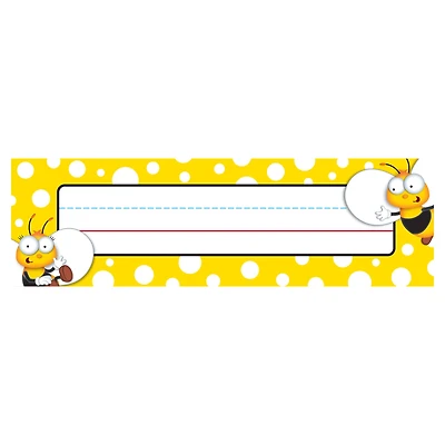 Buzz-Worthy Bees Nameplates