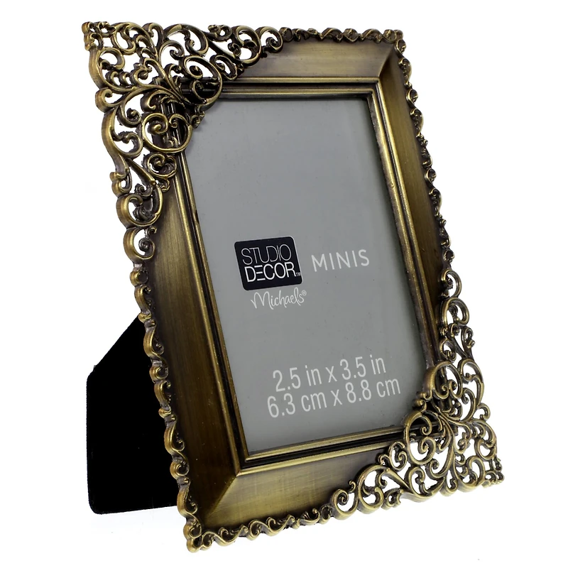 Antique Bronze Mini Frame by Studio Décor®