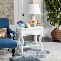 Alaia Side Table in White