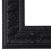 Wide Black Washed Open Back Frame, 16" x 20" By Studio Décor®