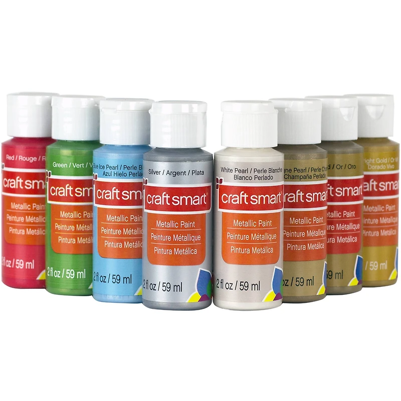 Metallic Acrylic Paint Value Set By Craft Smart®