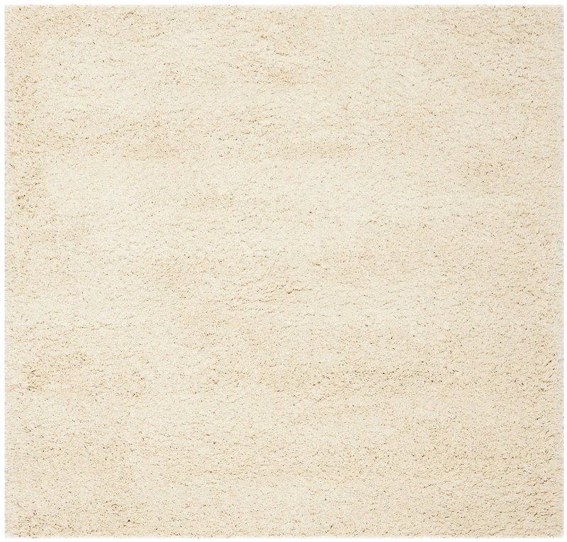 California Solid Shag 4' X 4' Square Area Rug