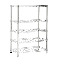 Honey Can Do Chrome 4 Tier Wine Rack
