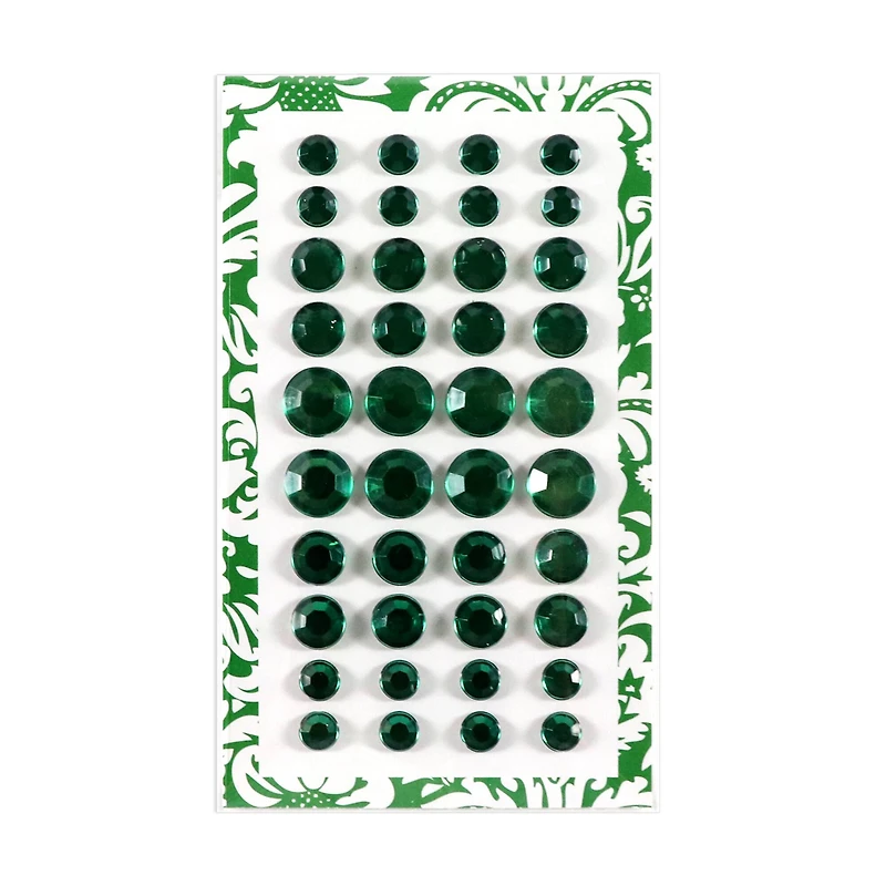 Assorted Acrylic Rhinestone Stickers