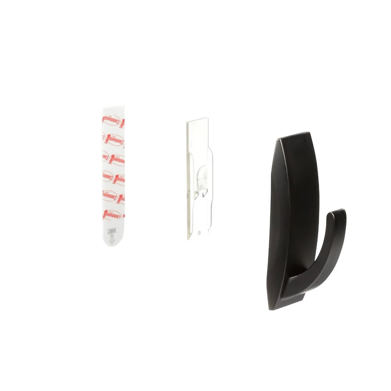 Command™ Large Decorative Metal Hook, Oil Rubbed Bronze