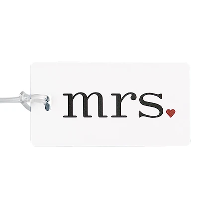 Hortense B. Hewitt Co. Luggage Tag, Mrs.