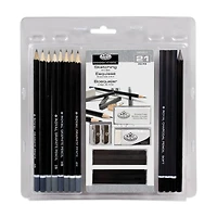 Royal & Langnickel® Essentials™ Sketching & Drawing Tin Set