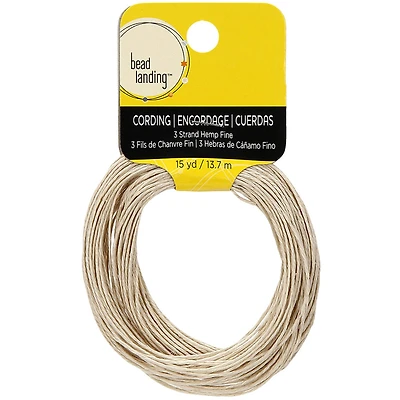 Fine Hemp Twine by Bead Landing™