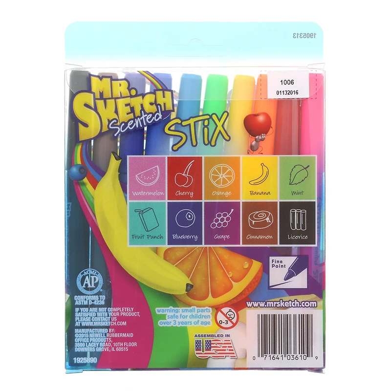 Mr. Sketch® Scented Stix Set