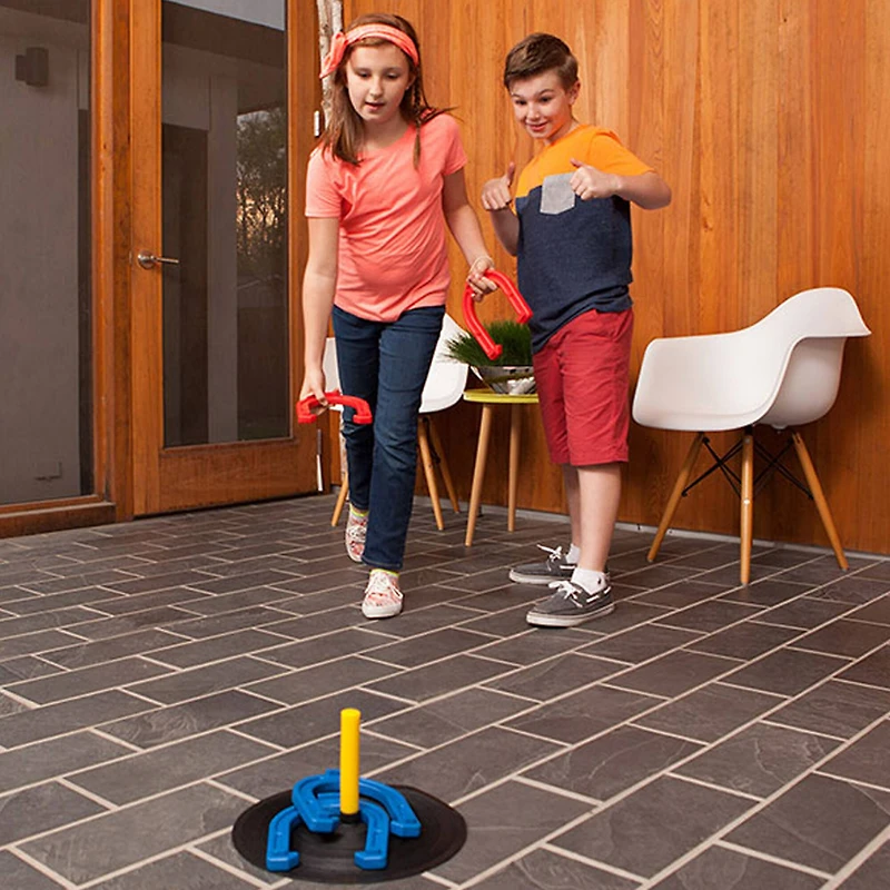 Champion Sports Rubber Horseshoe Set