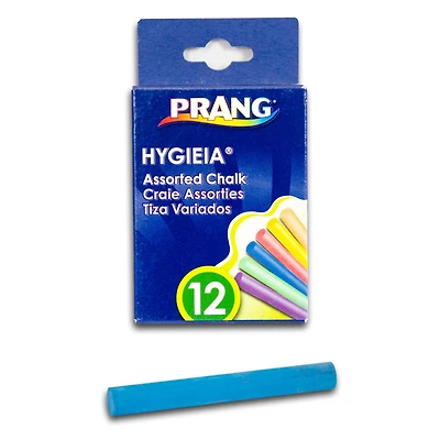 Prang® Hygieia® Dustless Colored Chalks, 24 Packs