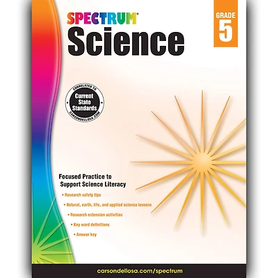 Spectrum® Science Workbook, Grade 5