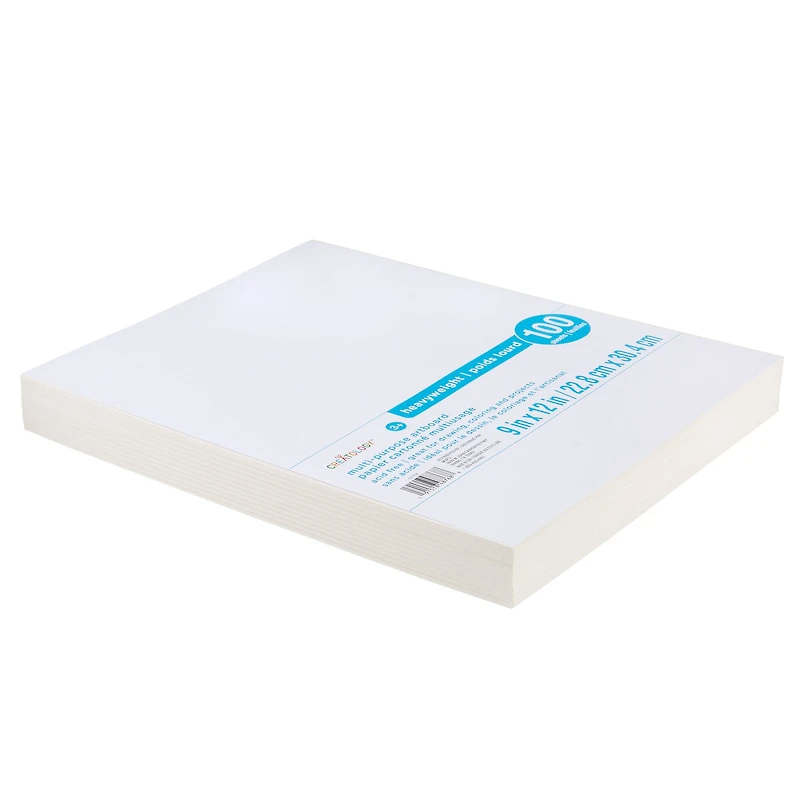 100 ct. 9" x 12" Artboard by Creatology™