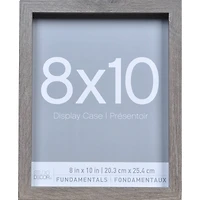 3 Pack Fundamentals 8" x 10" Gray Shadow Boxes by Studio Décor®